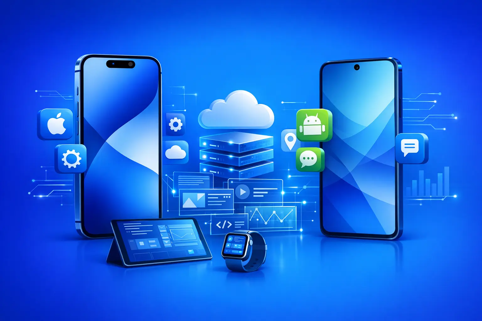 Société qui développe des applications iOS et Android