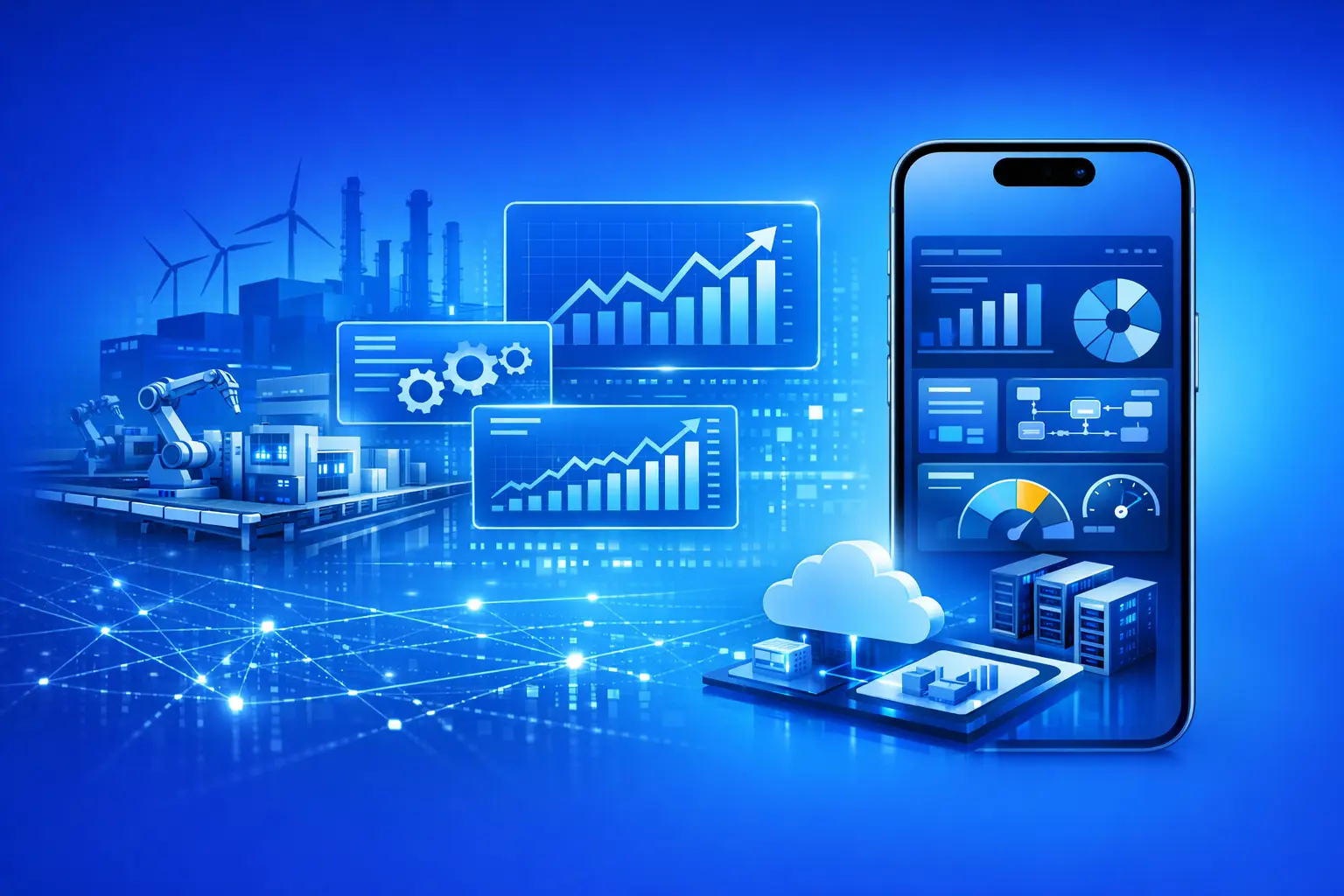 Piloter sa performance industrielle par la création d'applications métiers B2B sur mesure