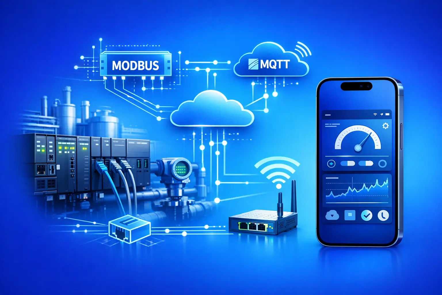Protocoles industriels et app Flutter : faire parler Modbus, MQTT et votre application mobile