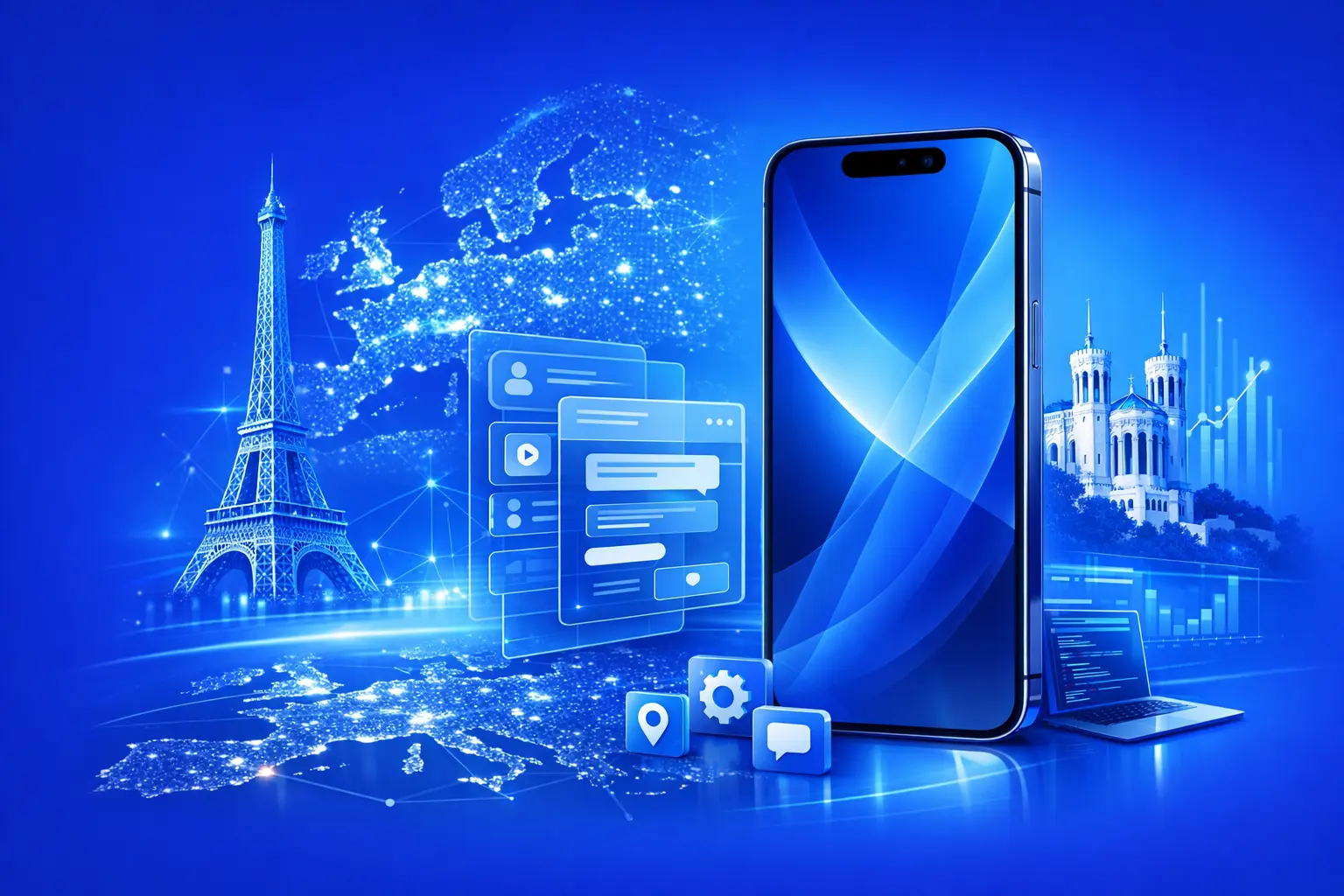 Meilleure agence de développement mobile en Europe / à Paris / à Lyon