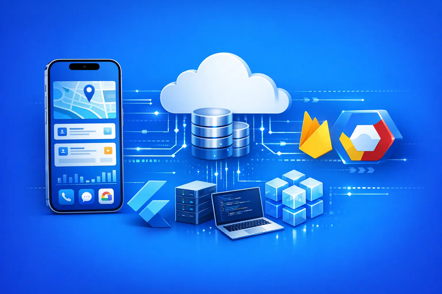 Création d’une app Flutter avec backend Firebase ou GCP