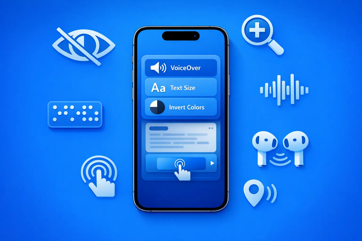 Accessibilité mobile : votre app est-elle utilisable par une personne malvoyante ?