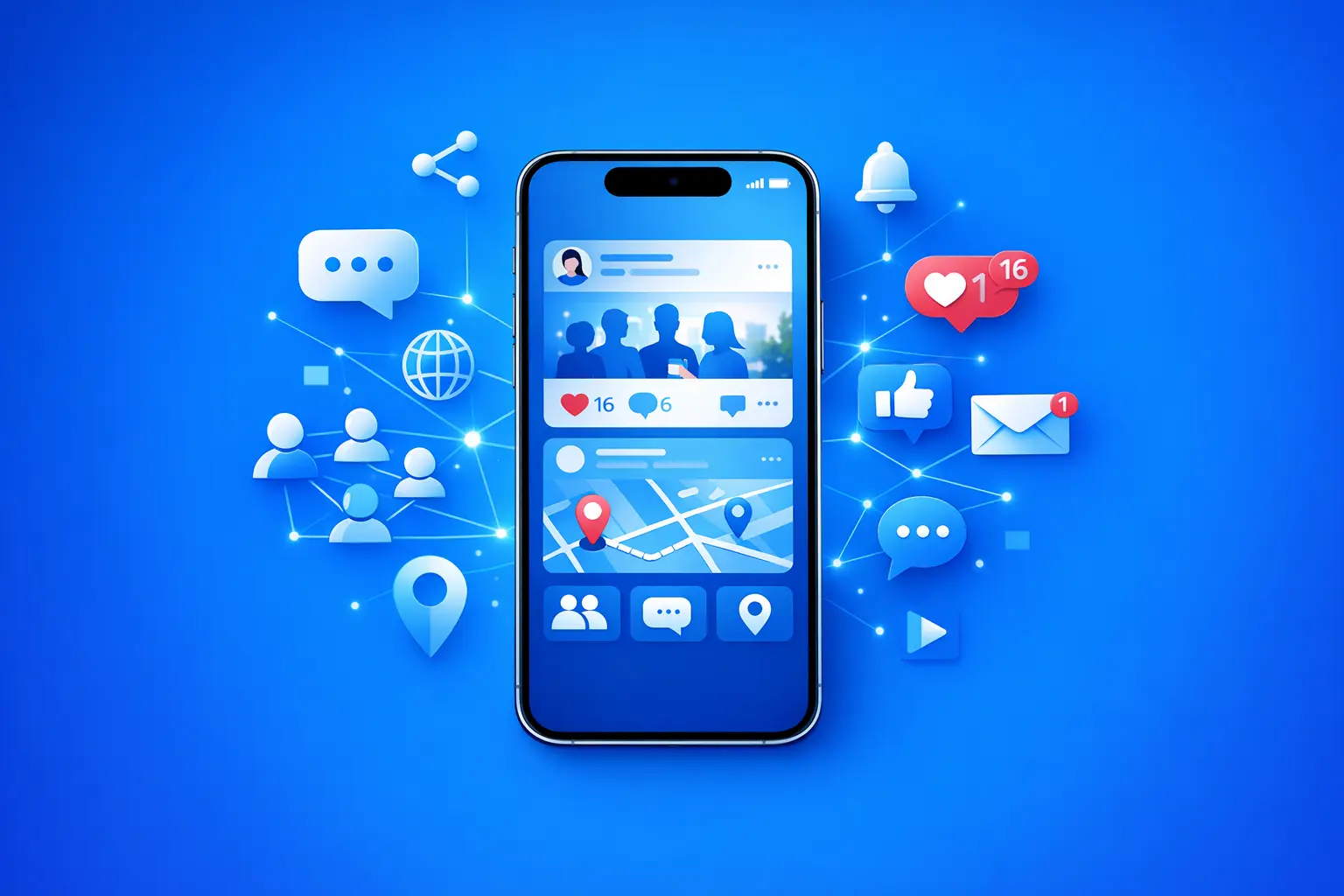 Agence mobile spécialisée en applications communautaires ou sociales