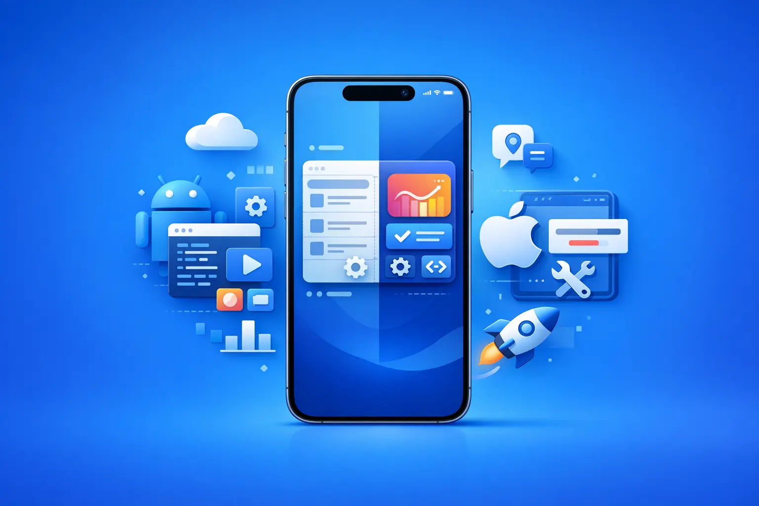 Agence développement application mobile iOS Android