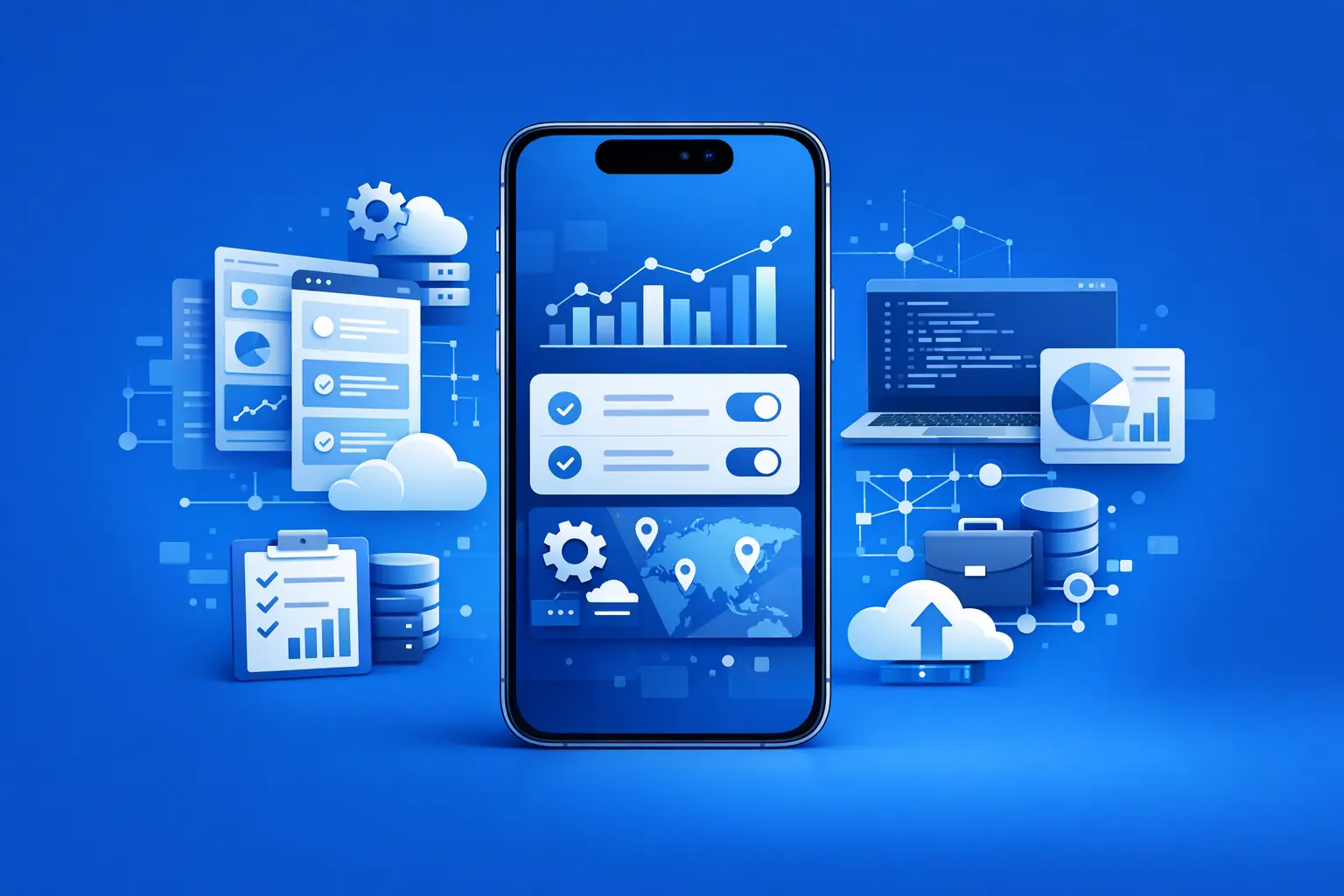 Agence développement application mobile métier B2B