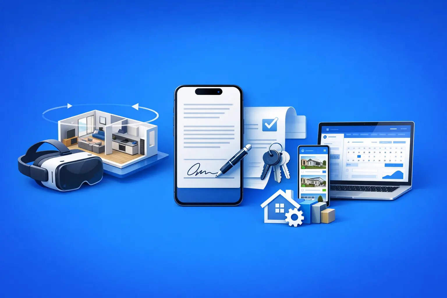 Concevoir une application immobilière entre visite virtuelle, signature et gestion locative